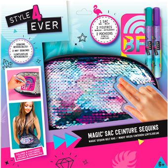 Kit créatif Style For Ever Magic' Sac Ceinture Sequins