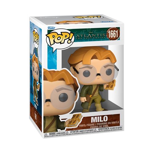 Atlantide 'empire perdu Figurine POP! Milo 9 cm - vue 2