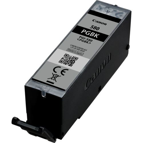 Cartouche d'encre Canon Pixma PGI-580PGBK Noir pigmenté