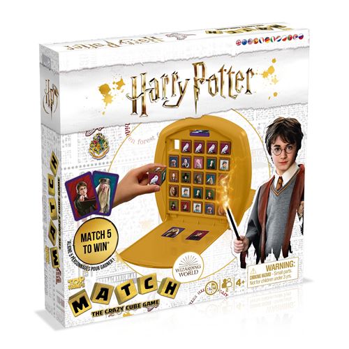 Pack jeu classique Harry Potter Match Blanc