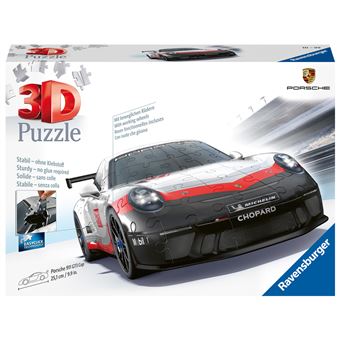Puzzle 3D Ravensburger Porsche 911 GT3 Cup 108 pièces - 1