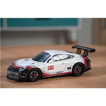6€49 sur Puzzle 3D Ravensburger Porsche 911 GT3 Cup 108 pièces