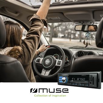 Autoradio Muse M-195 BT Gris - Autoradio - Achat & prix
