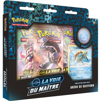 Coffret Pokémon La voie du maître 3 boosters Modèle aléatoire