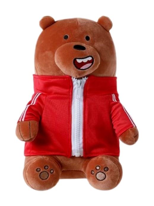 Peluche ours géant Titours marron Histoire d'Ours (75cm