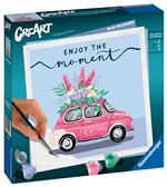 Peinture Ravensburger CreArt Carré Enjoy the moment