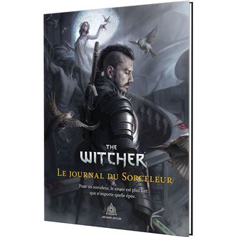 Jeu de rôles Asmodée Le journal du sorcelleur The Witcher