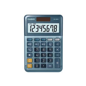 Calculatrice de bureau Casio MS-88EM Bleu - 1