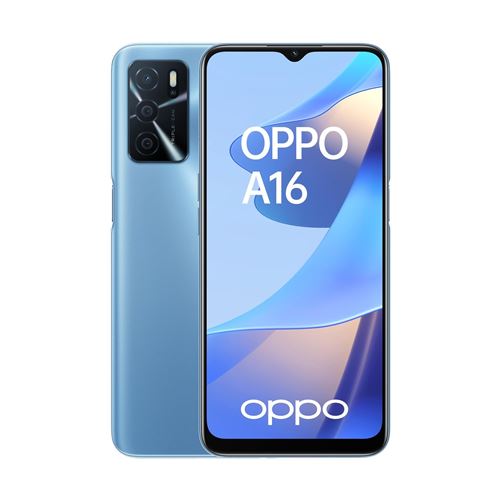 Smartphone Oppo A16 6,52 64 Go Double SIM Bleu