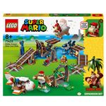 LEGO® Super Mario 71425 Ensemble d'extension Course de chariot de mine de Diddy Kong