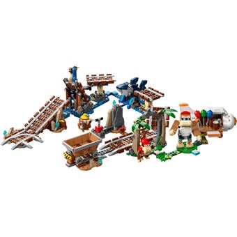 LEGO® Super Mario 71425 Ensemble d'extension Course de chariot de mine de Diddy Kong