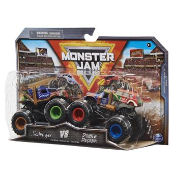 Pack de 2 véhicules Monster Jam Die Cast Modèle aléatoire