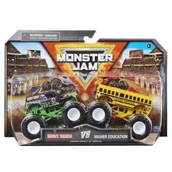 Pack de 2 véhicules Monster Jam Die Cast Modèle aléatoire
