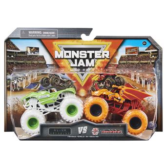 Pack de 2 véhicules Monster Jam Die Cast Modèle aléatoire