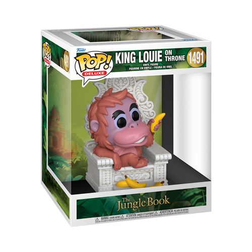 Acheter Figurine Funko Pop Deluxe The Jungle Book S2 King Louie on Throne - 20,99 € Figurine Funko Pop Deluxe The Jungle Book S2 King Louie on Throne - reconditionné disponible sur Fnac