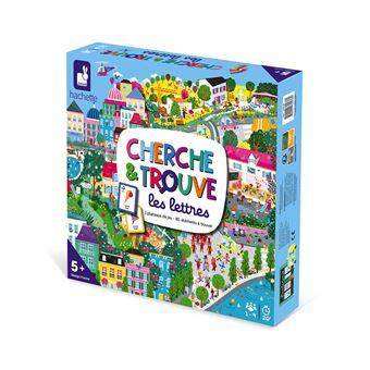 Jeu de société Janod Cherche et trouve les lettres