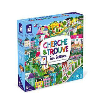 Jeu de société Janod Cherche et trouve les lettres