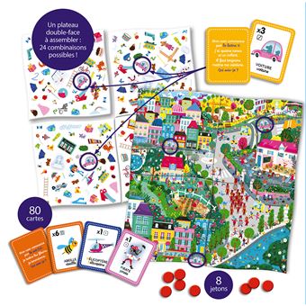 Jeu de société Janod Cherche et trouve les lettres