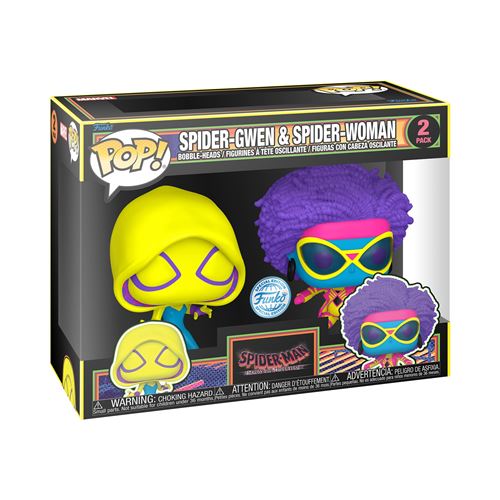 Pack 2 Figurines Funko Pop Comics Marvel Spider-Gwen & Spider-Woman État correct -  reconditionné disponible sur Fnac