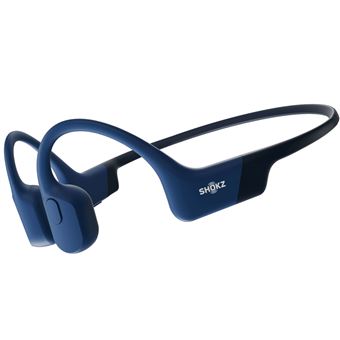 Casque audio sans fil Bluetooth Shokz OpenRun Mini avec réduction du bruit Bleu