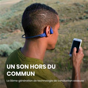 Casque audio sans fil Bluetooth Shokz OpenRun Mini avec réduction