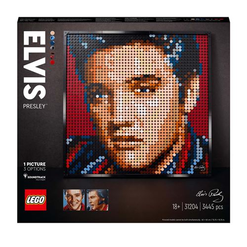 LEGO® Art 31204 Elvis Presley The King État correct - LEGO Art reconditionné disponible sur Fnac
