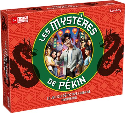 Jeu d'enquête Lansay Les Mystères de Pékin - Lansay
