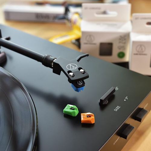 Coquille Porte-cellule Audio-Technica AT-HS4 BK Noire - Pour Platine Vinyle