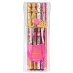 Dessin et coloriage enfant Top Model Set 4 Stylos Gel Metallic Or