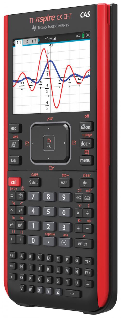 Calculatrice Texas Instruments Ti College 2 - Rouge - Fonctionne