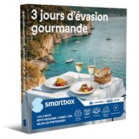 Coffret cadeau SmartBox Week-end Cosy Echappée gourmande - Coffret cadeau - Achat & prix
