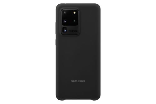 Coque en Silicone Samsung Noir pour Samsung Galaxy S20 Ultra