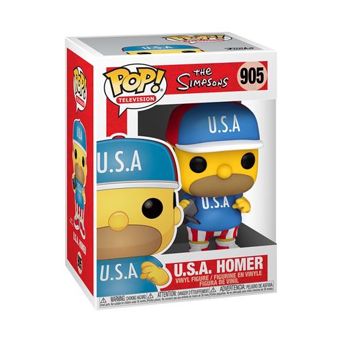 Figurine POP Simpsons USA Homer