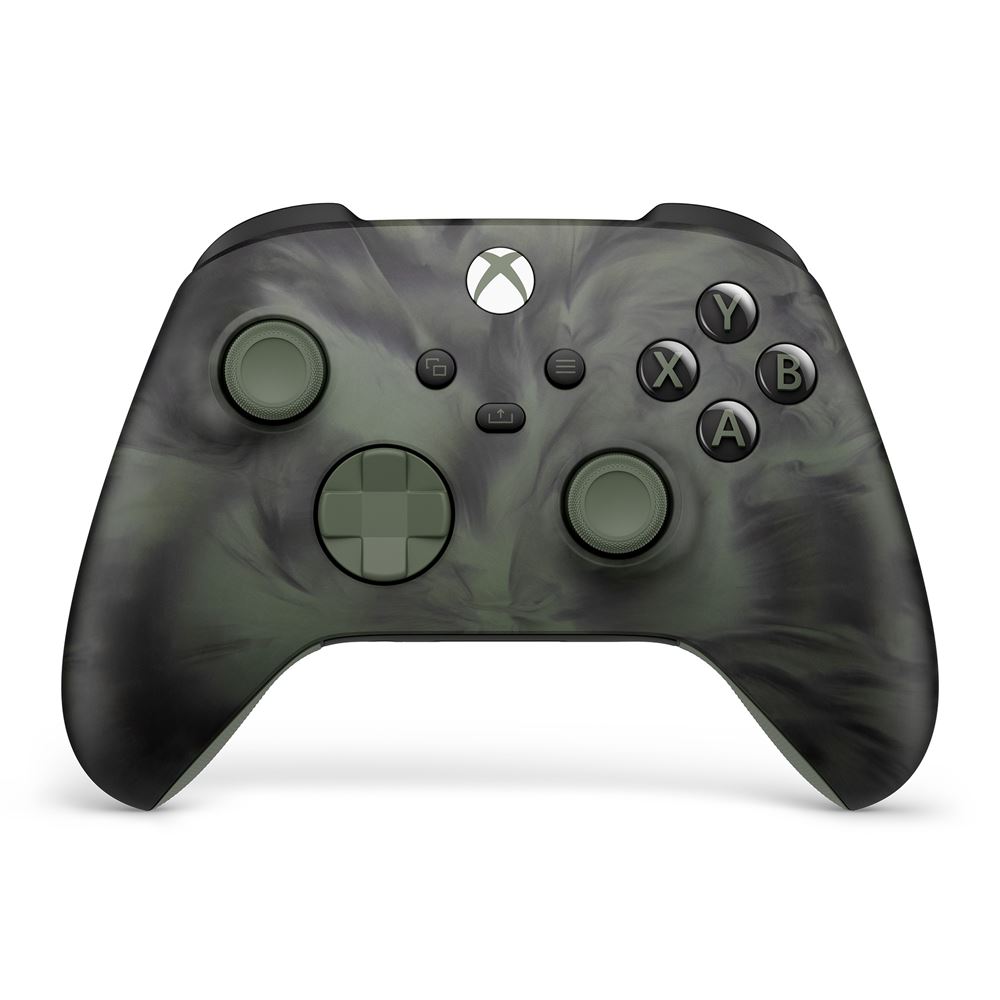 Manette Xbox 360 Sans Fil Officielle (noire, Sticks Verts) + Batterie + Câble - Occasion