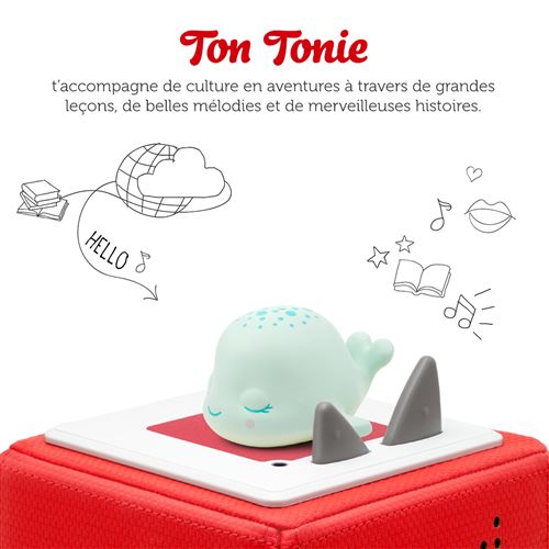 Figurine Tonies Les copains du dodo Doudou Baleine pour Conteuse Toniebox - Accessoire conteuse d'histoire - Achat & prix | fnac
