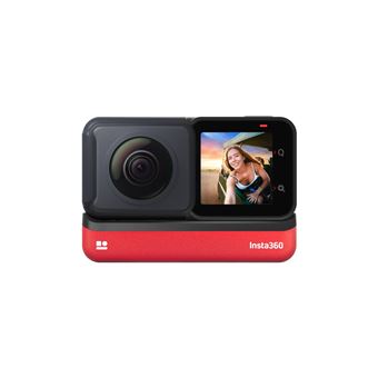 Caméra sport Insta360 ONE RS Twin edition Lens 360 Noir et rouge