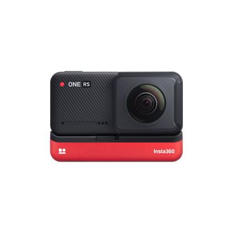 Caméra sport Insta360 ONE RS Twin edition Lens 360 Noir et rouge