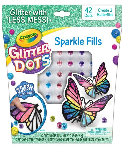 Kit créatif Goliath Glitter Dots Sparkle 3D Fills