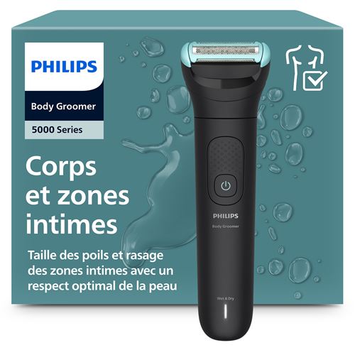 Tondeuse Homme Philips Bg5475/15 Series 5000 Noir Et Bleu
