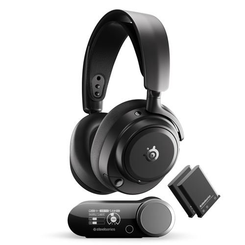 Casque PC Gaming Sans Fil SteelSeries Arctis Nova Pro Omni – Haute Résolution 96 kHz/24 bits