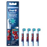 Pack de 4 brosses à dents électriques Oral B Spiderman