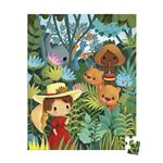 Puzzle en carton Janod Inspiré de Rousseau avec poster 100 pièces