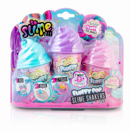 Slime Diy Na Boîte 3 Pots Shaker Fluffy