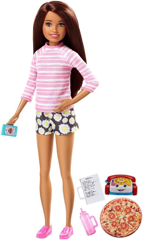 Poupée Barbie™ Skipper™ Babysitter Pizza Mattel