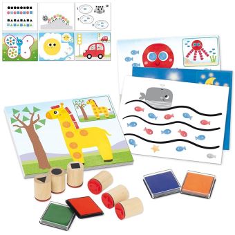 Jeu de timbres d'activité Alpexe Goula