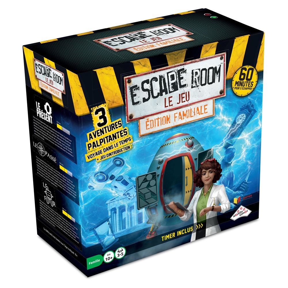 Jeu de société Identity Game Escape Room Le voyage dans le temps Jeu d’ambiance Achat & prix