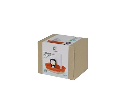 Plan Toys Jouet En Bois Bateau Pingouin