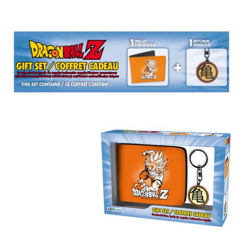 Pack Dragon Ball ABYstyle Goku Port-monnaie + Porte-clés