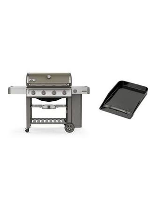 Barbecue à gaz Weber Genesis II E-410 Smoke 16000 W Gris