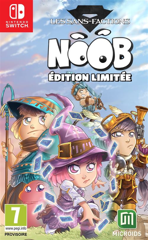 Pochette avant du jeu Noob: Les Sans-Factions Edition Limitée Nintendo Switch